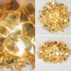 Plafondlamp Clizia Mama Non Mama gold 78cm