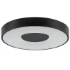 Plafondlamp Coin rond 50cm zwart CCT