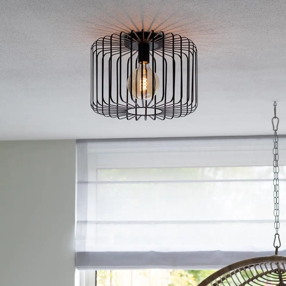 Plafondlamp draad cilinder 40cm