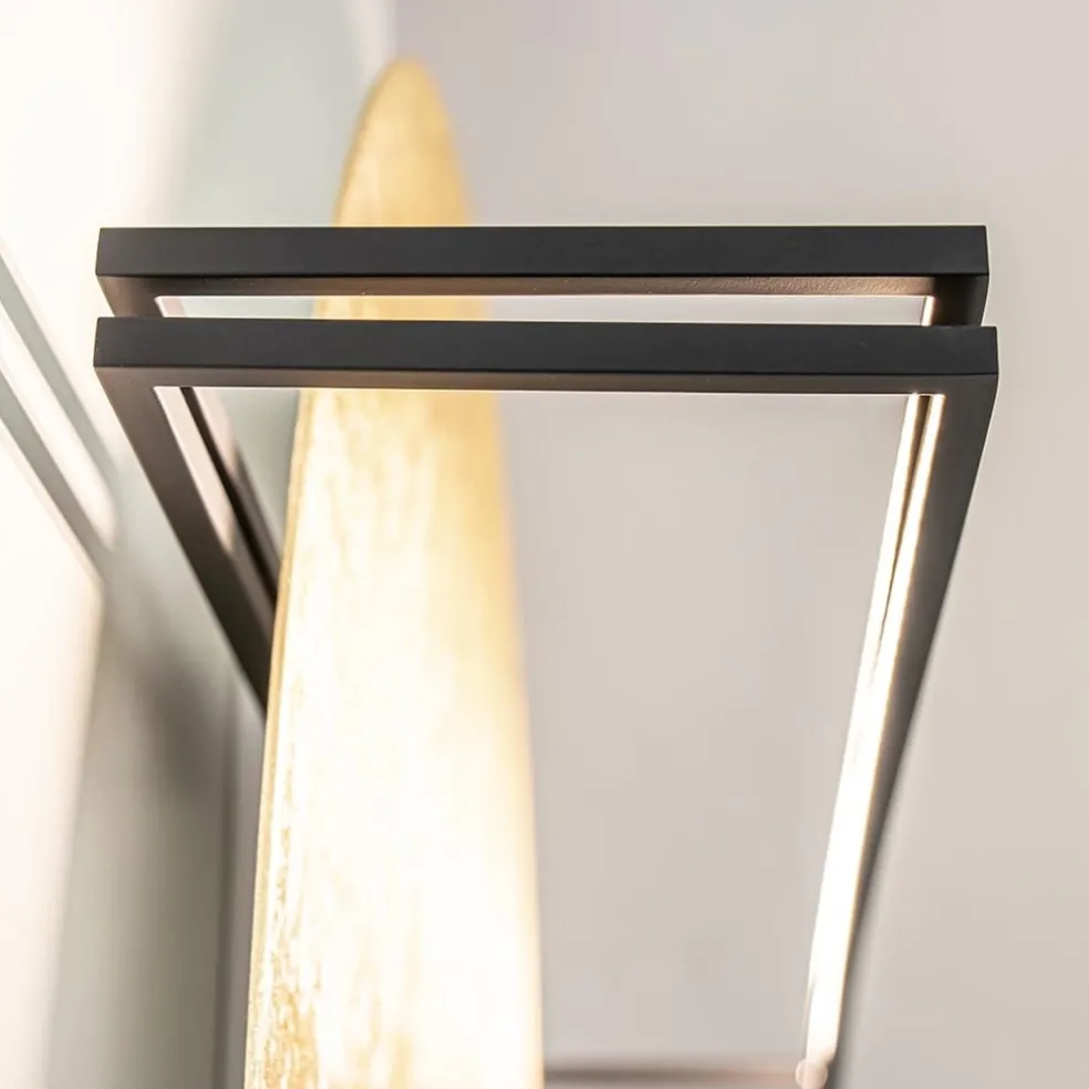 Plafondlamp Essenza 70cm gold powder/black