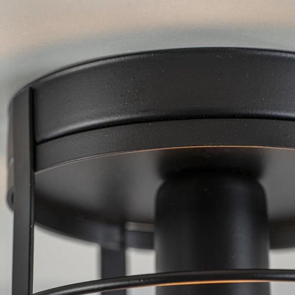 Plafondlamp kooi zwart