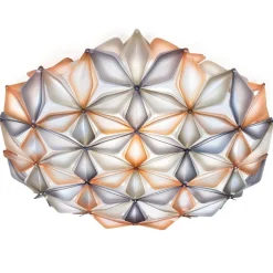 Plafondlamp La Vie amber 75cm