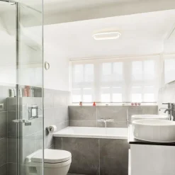 Plafondlamp Lois 40 wit 3-switch dim