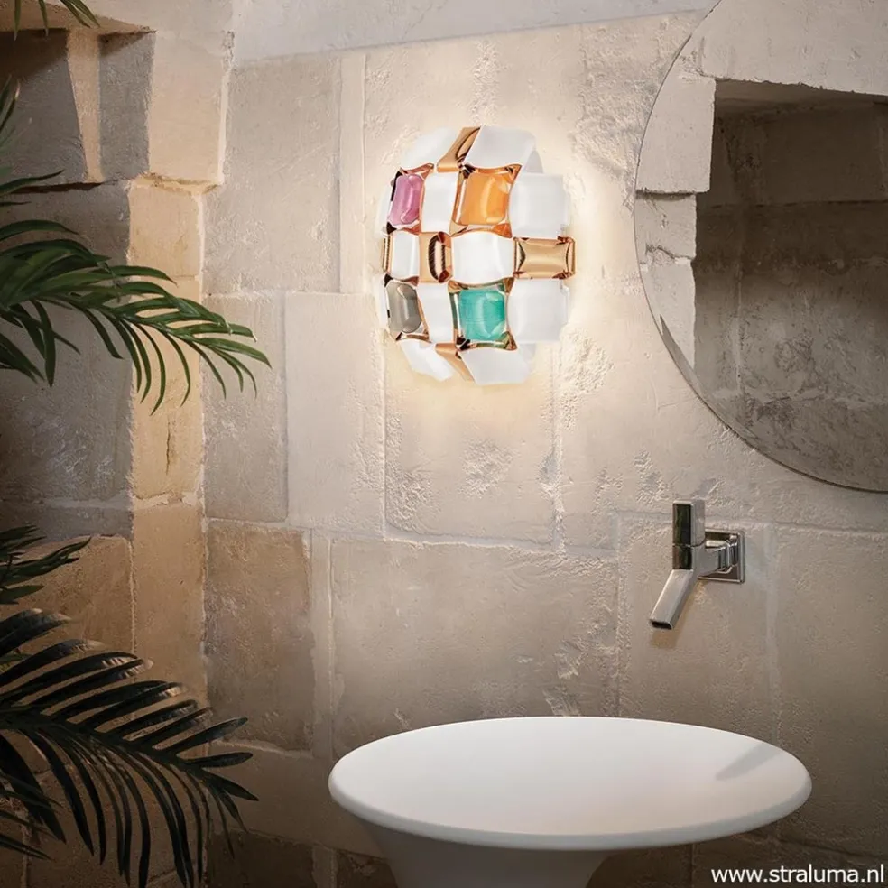 Plafondlamp Mida multicolor 32cm