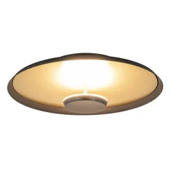 Plafondlamp Oro 35cm zwart/matgoud