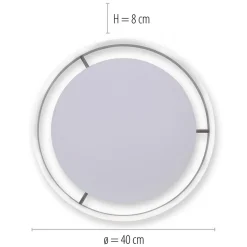 Plafondlamp Q-Vito 40 zwart smart+remote