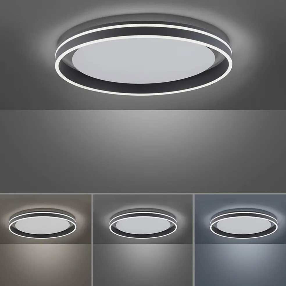 Plafondlamp Q-Vito 59 zwart smart+remote