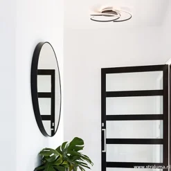 Plafondlamp Reverso zwart 3-switchdim