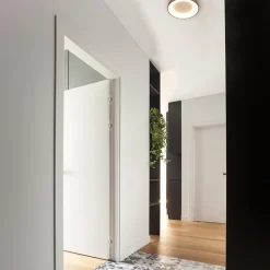 Plafondlamp Ringlede 38cm matgoud