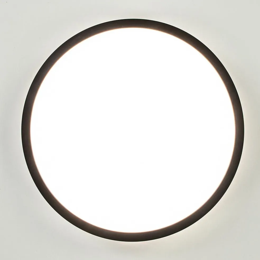 Plafondlamp Tuco 30cm zwart 3-step dim