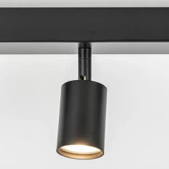 Plafondspot Bounce 3L balk zwart