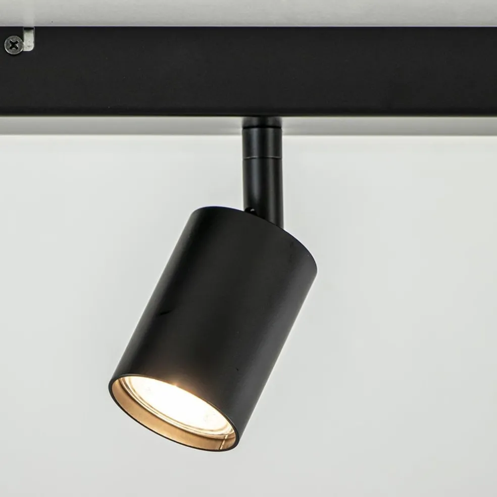 Plafondspot Bounce 4L balk zwart