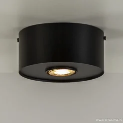 Plafondspot cilinder plat gu10