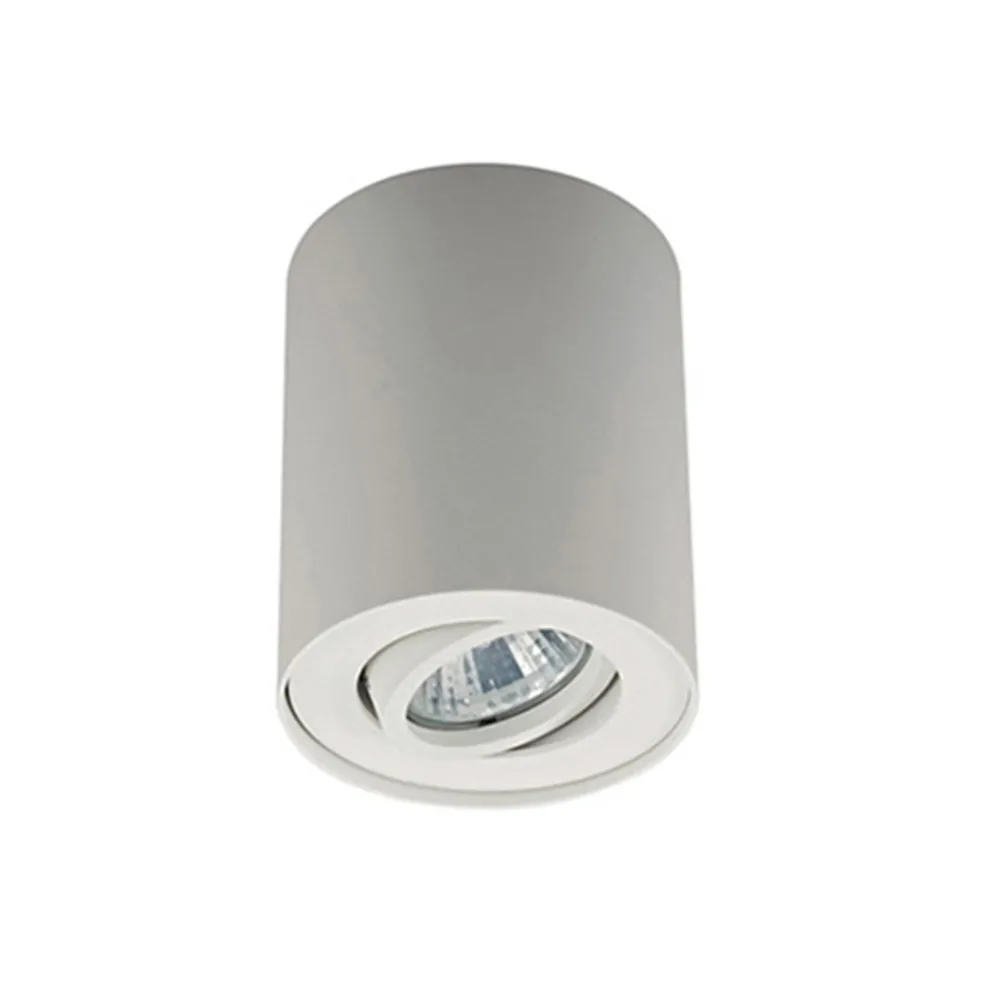 *Plafondspot cilinder wit verstelbaar