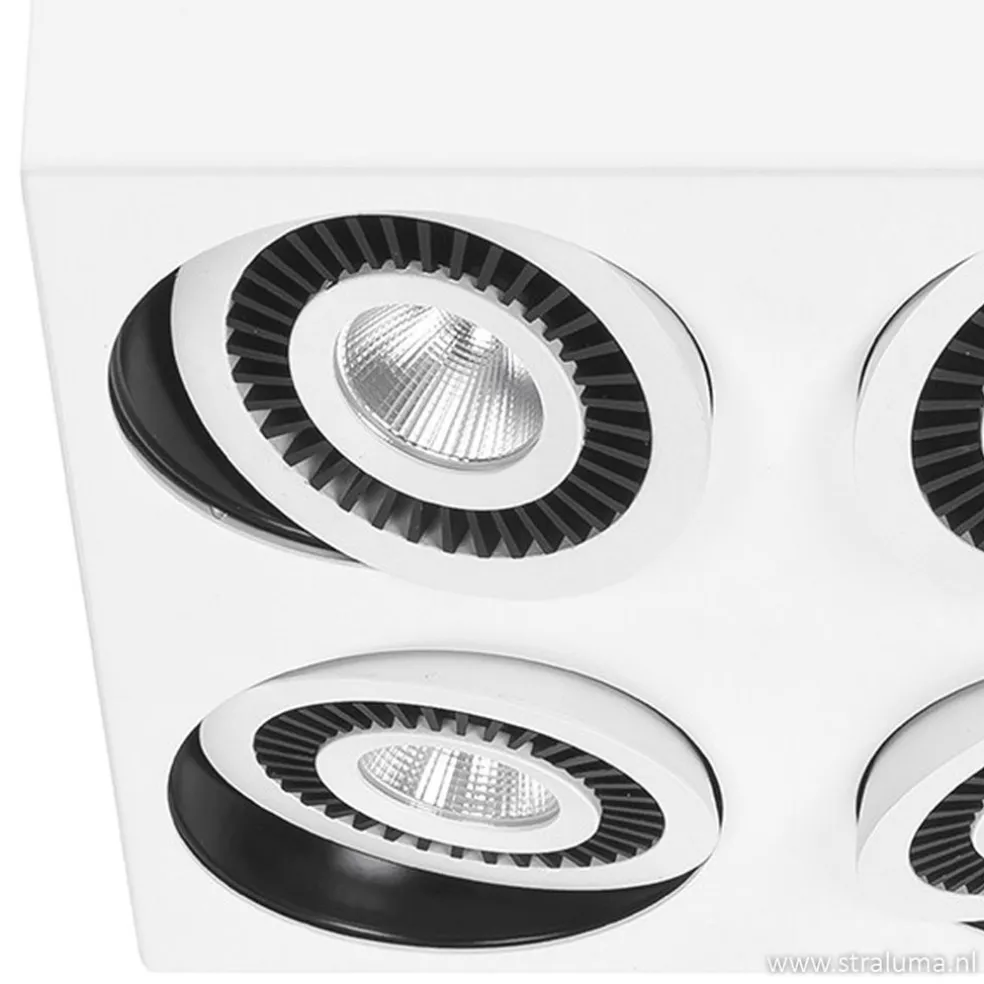 Plafondspot Eye 4L wit/zwart 3000k