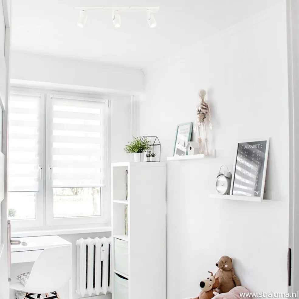 Plafondspot Halo 3L balk wit