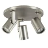 Plafondspot Halo 3L rond rvs