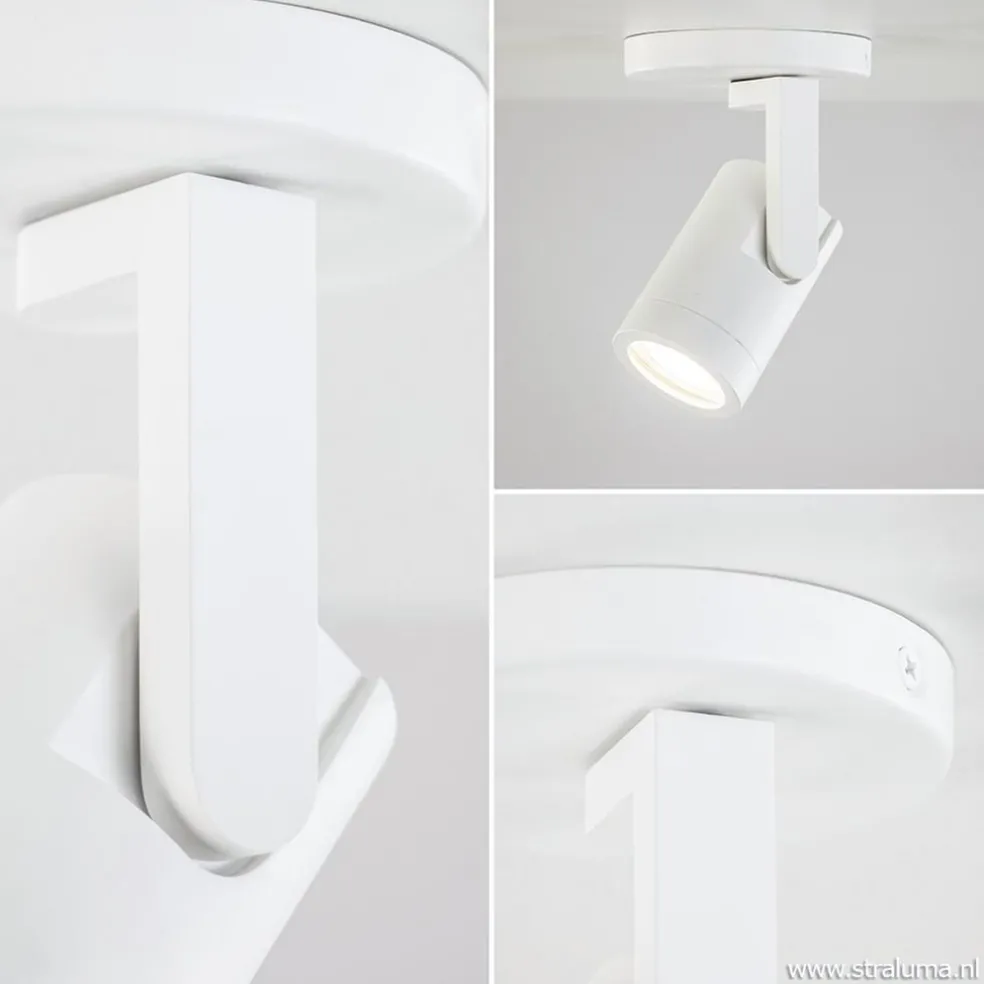 Plafondspot Halo 1L wit gu10