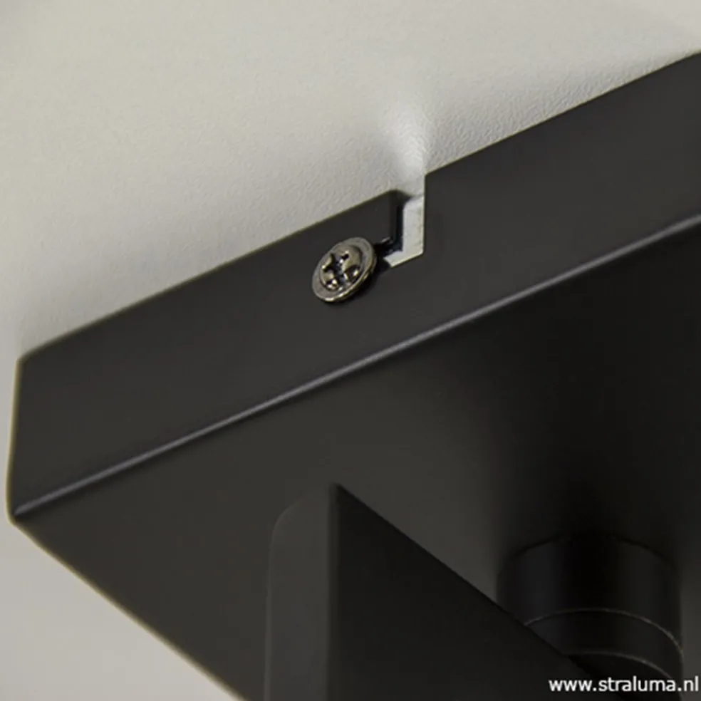 Plafondspot 1L zwart incl.gu10