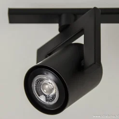 Plafondspot 3-lichts zwart incl.gu10