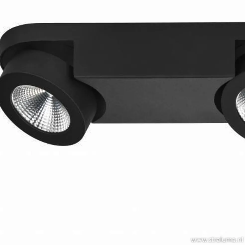 Plafondspot Montreal 3L balk zwart 3000k