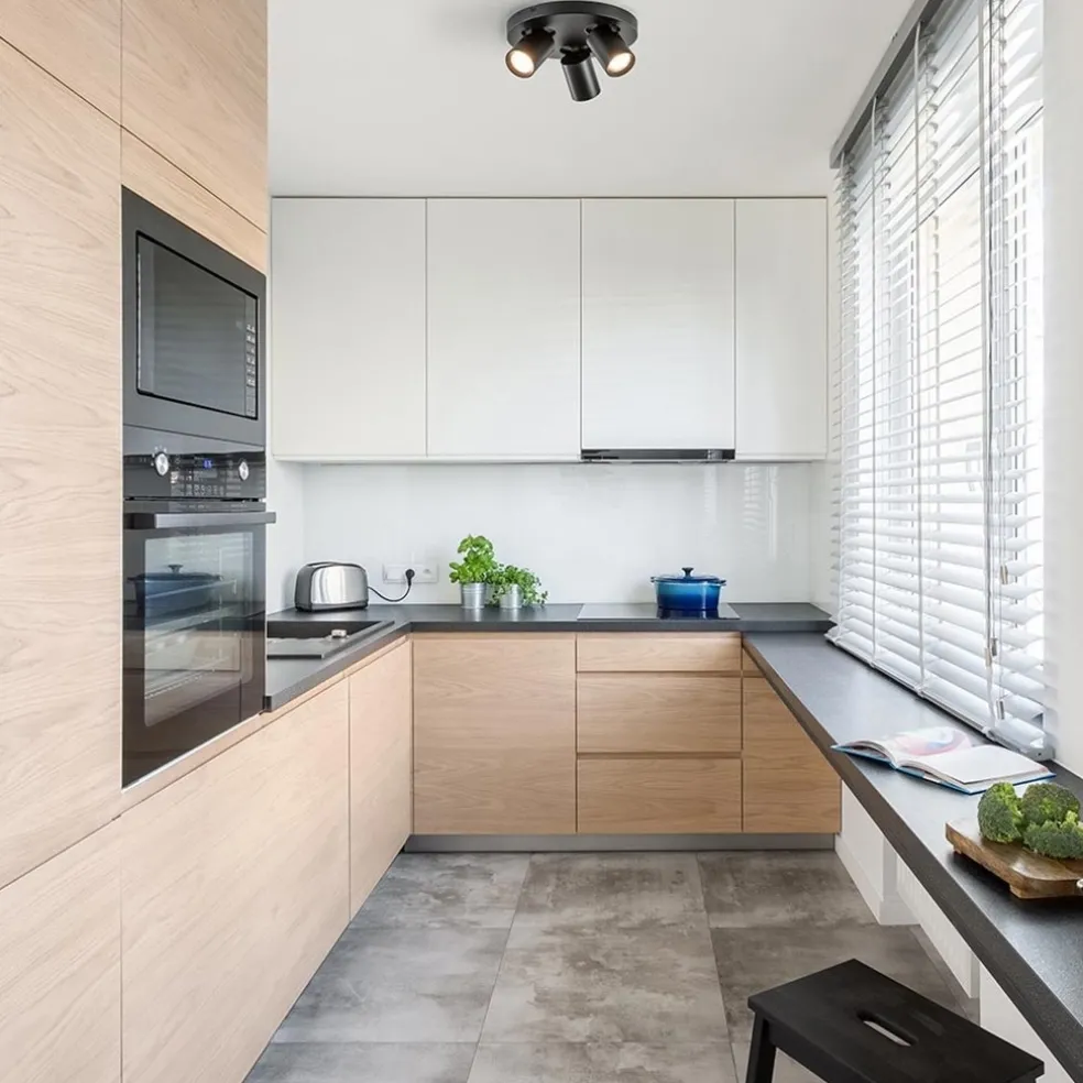 Plafondspot Oliver 3L rond zwart gu10