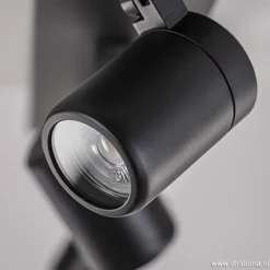 Plafondspot Rain 3L balk zwart gu10 IP44