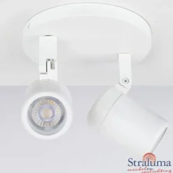 Plafondspot Rain 2L rond wit gu10 IP44