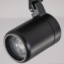 Plafondspot Rain 1L rond zwart gu10 IP44