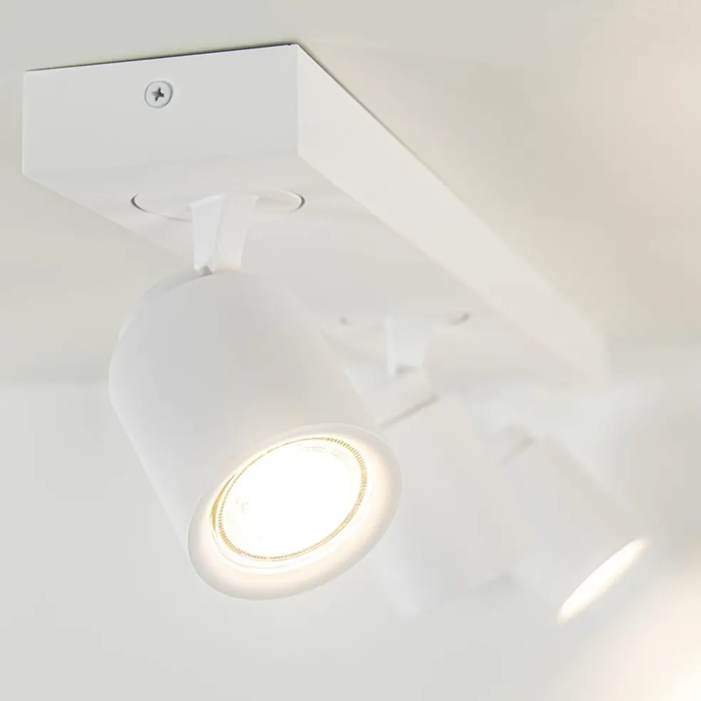 Plafondspot Razza 3L balk wit