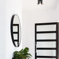 Plafondspot Razza 2L rond zwart gu10