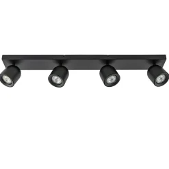 Plafondspot Solare 4l balk zwart