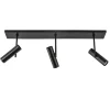 Plafondspot Trend 3L balk zwart gu10mini