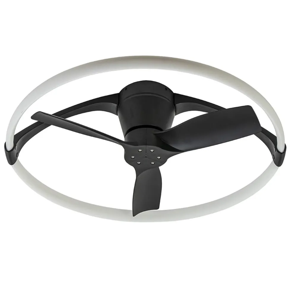 Plafondventilator Nepal Mini zwart