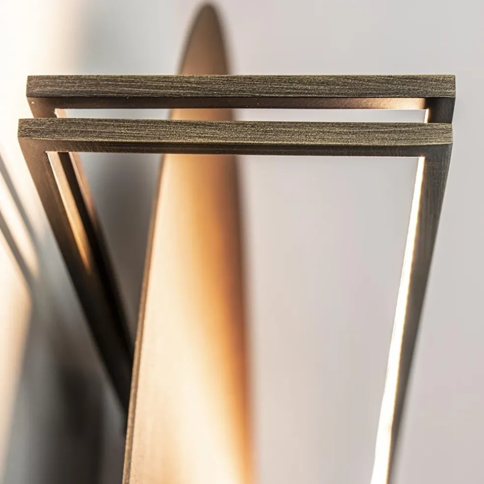 Plafond/wandlamp Essenza 90 rust/bronze