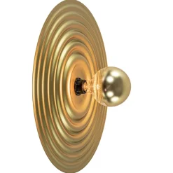 Plafond/wandlamp Saturn 56cm matgoud