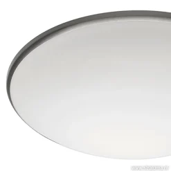 Plafonnière Art nikkel/wit 30cm