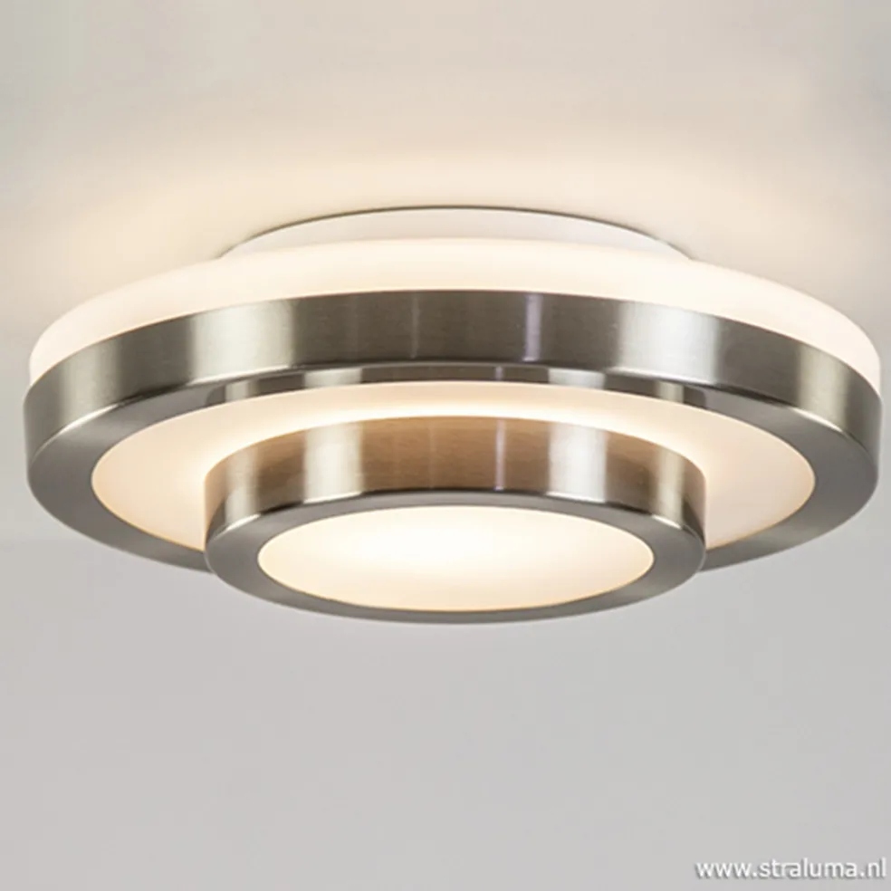 Plafonnière Master 335 nikkel IP44