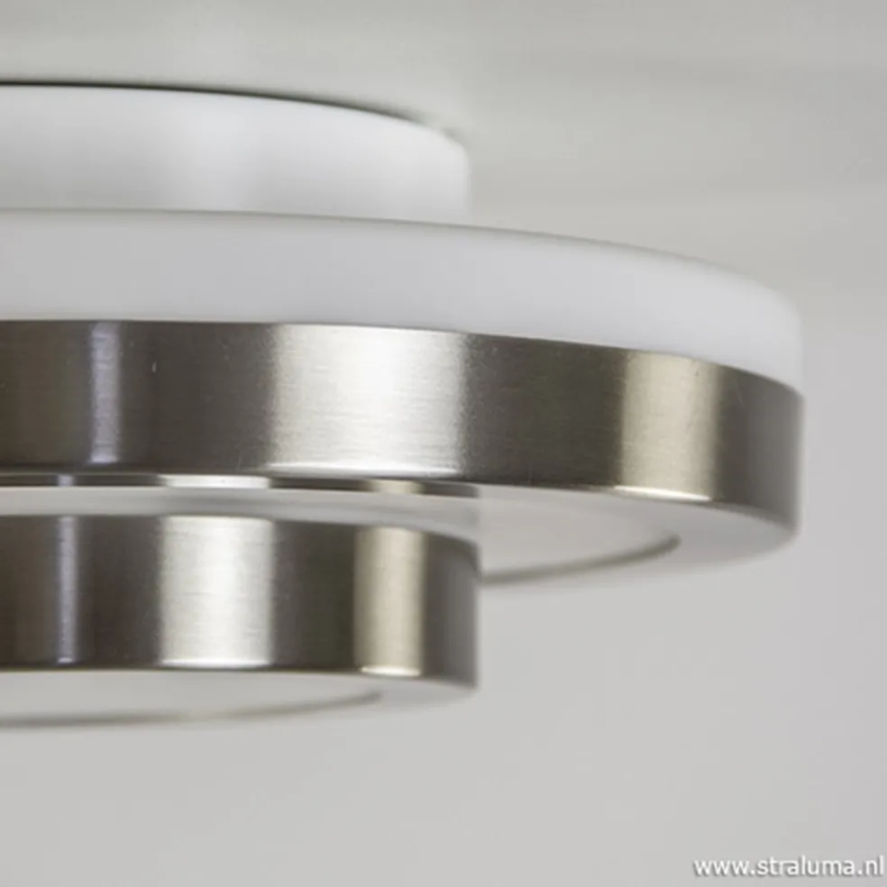 Plafonnière Master 335 nikkel IP44