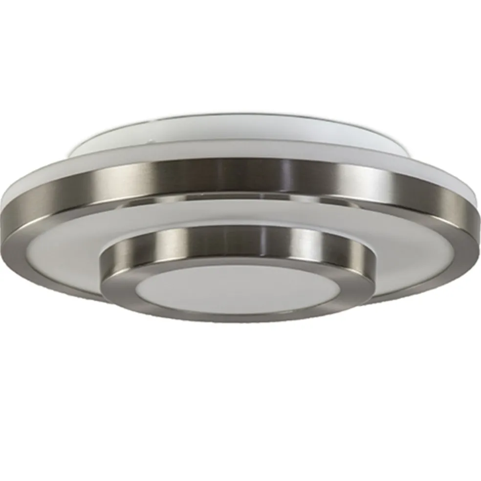 Plafonnière Master 435 nikkel IP44