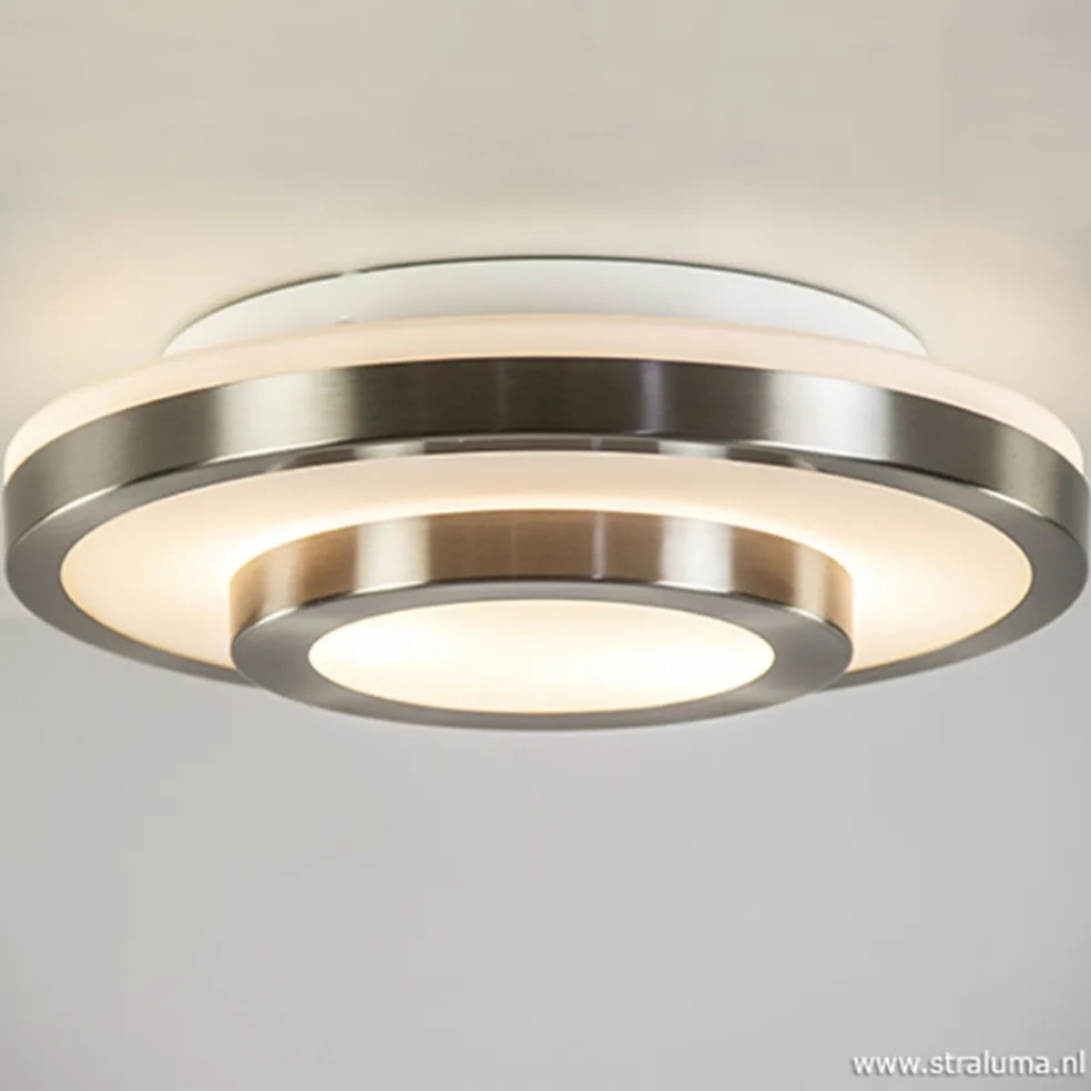 Plafonnière Master 435 nikkel IP44