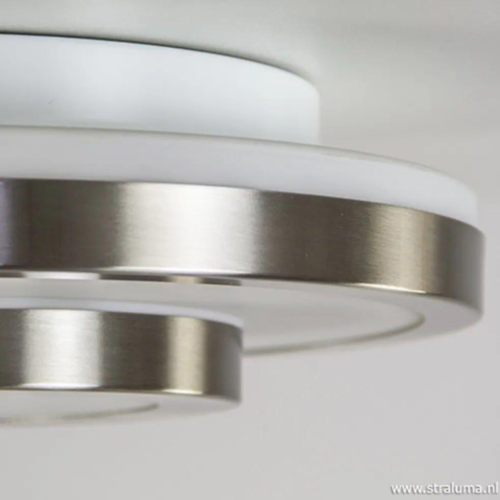 Plafonnière Master 435 nikkel IP44