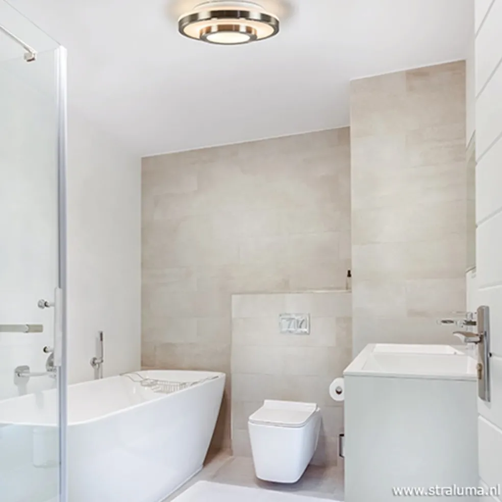 Plafonnière Master 435 nikkel IP44