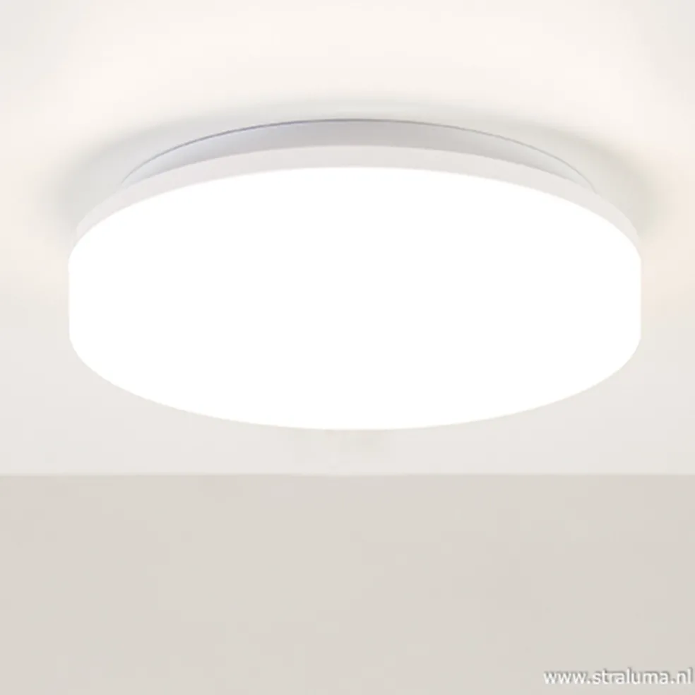 Plafonnière wit 22cm led 3000k IP44