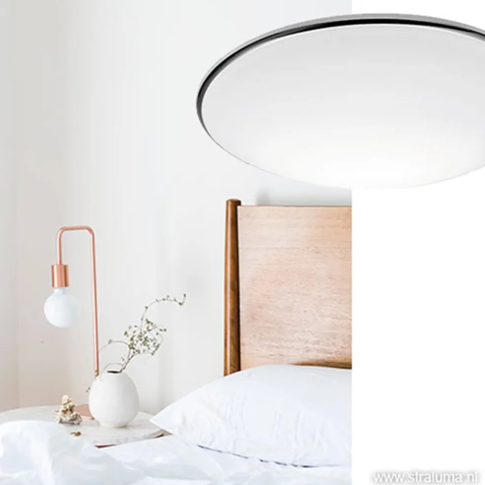 PlafonnièreArt rond chroom 30 cm