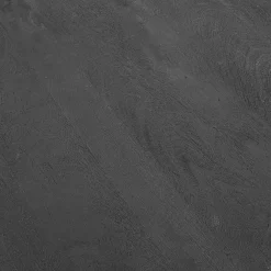 Rechthoekige eettafel zwart mangohout met kruispoot 220 cm