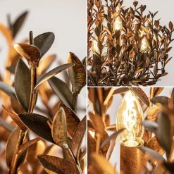 Ronde decoratieve design hanglamp rustiek