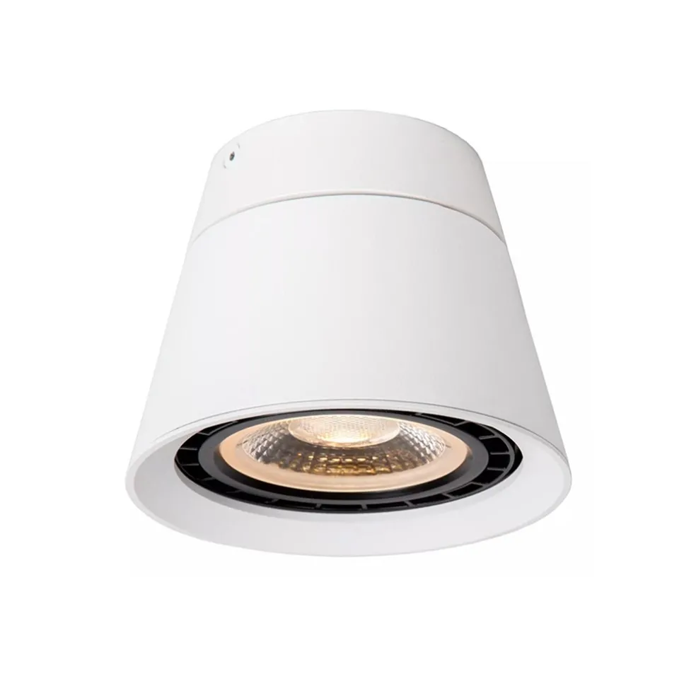 Ronde plafondspot verstelbaar wit GU10-ES111