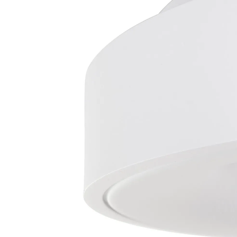 Ronde plafonnière wit inclusief LED