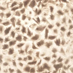 Ronde schelpen hanglamp wit/parelmoer 50 cm